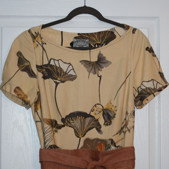 Anthropologie snowy egret shift dress - Picture 10 of 16